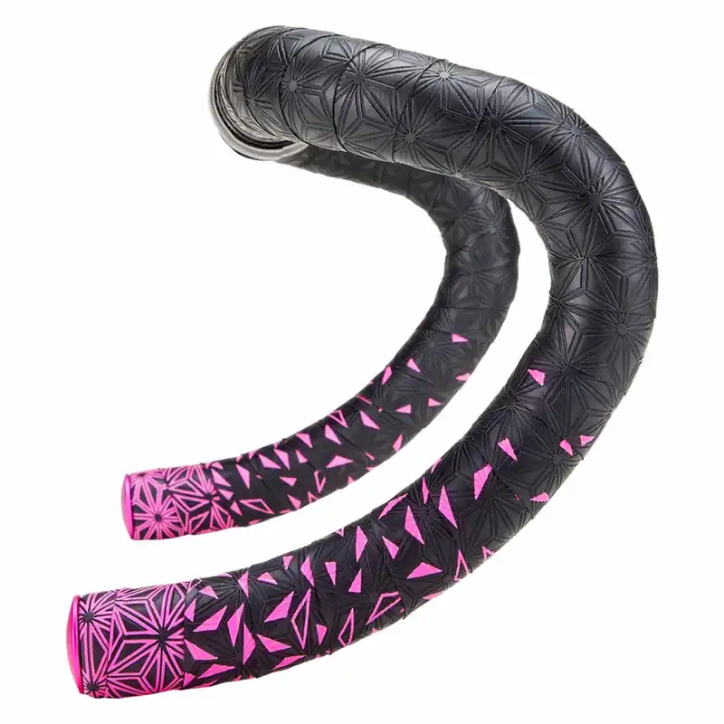 Begrenztes Angebot Supacaz Super Sticky Kush Star Fade Lenkerband - Neon Pink