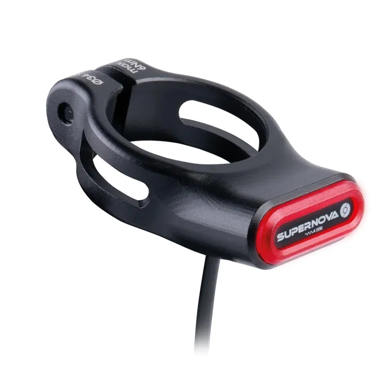 Supernova TL3 Mini Seatpost Clamp 6V Rücklicht - 27.2 mm / 31.8 mm Markenprodukt