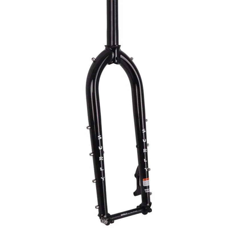 Surly Dinner 27.5" Starrgabel - 50mm Offset - 1 1/8" Ahead - 15x110mm - schwarz Preisknaller