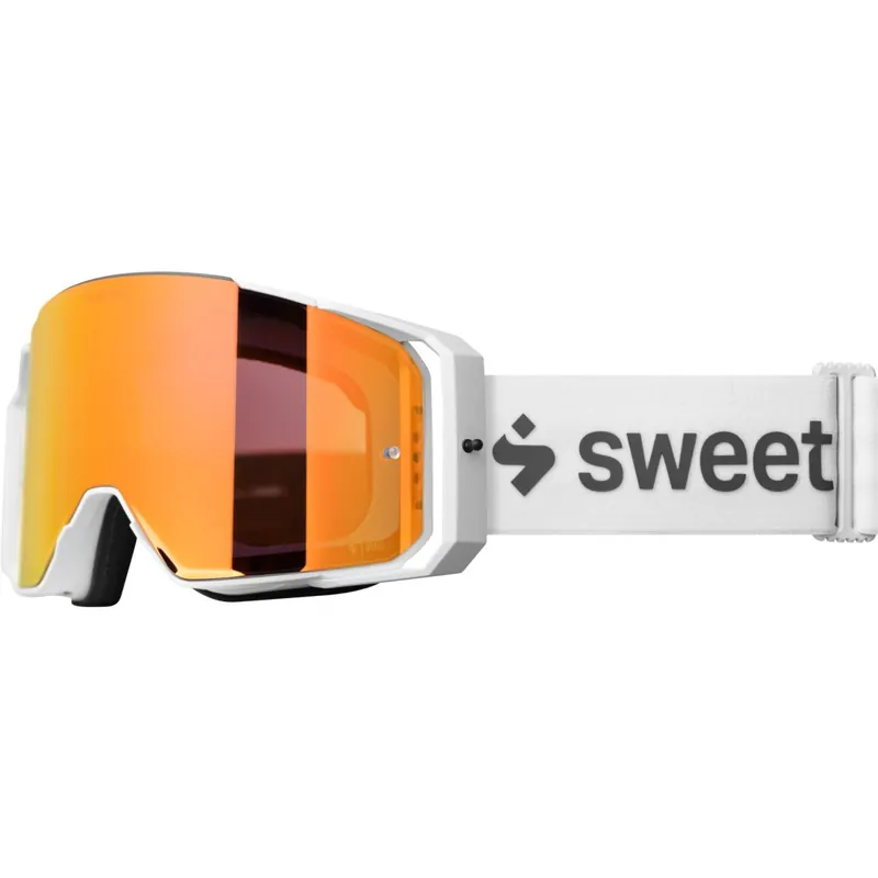 SWEET Protection Deckard MTB RIG Reflect Goggle - RIG Topaz/Satin White/White Nur Für Kurze Zeit