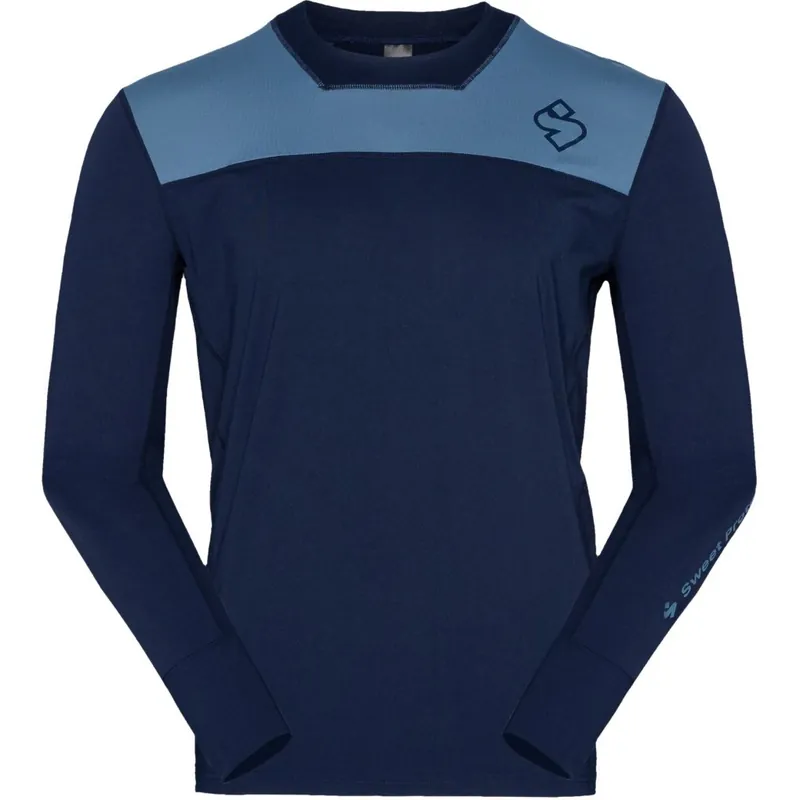 Wochenendangebot SWEET Protection Hunter MTB Langarmtrikot Herren - Flare Blue