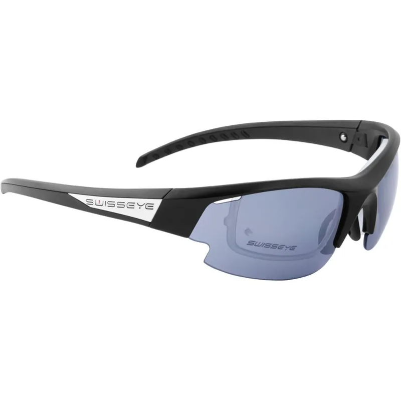 Meistverkauft Swiss Eye Gardosa Re+ S RX Brille - Black Matt - Smoke FM Orange Clear 12641RX