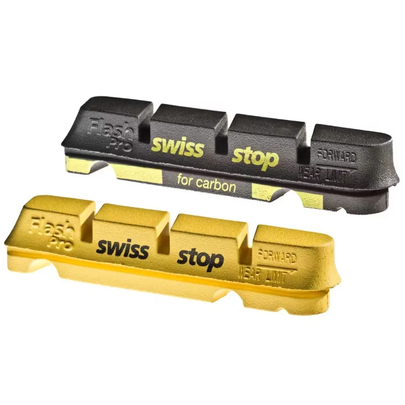SwissStop FlashPro Shimano / SRAM Bremsbeläge für Carbonfelgen (4 Stk.) Preisknaller