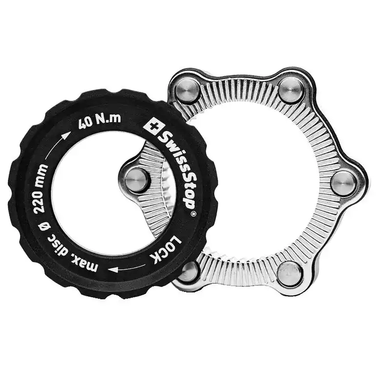 SwissStop Adapter Centerlock auf 6-Loch Nur Heute