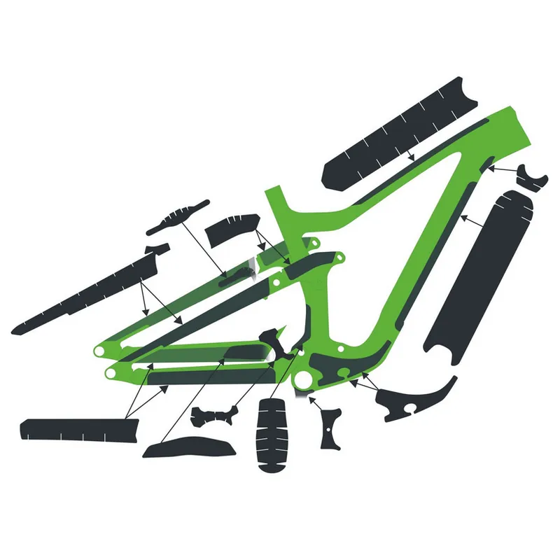 Syncros Rahmenschutz Set für Scott Ransom Carbon - MY 2024 clear matt Sonderangebot