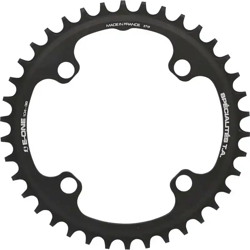 TA Specialites E-One 104 Kettenblatt - 4-Arm - schwarz Neuheit