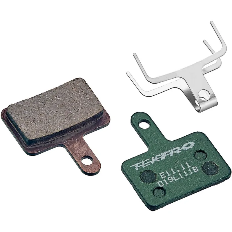 Tektro Scheibenbremsbeläge - für 2-Kolben-Bremssattel - E11.11 - Resin - grün Wochenendangebot