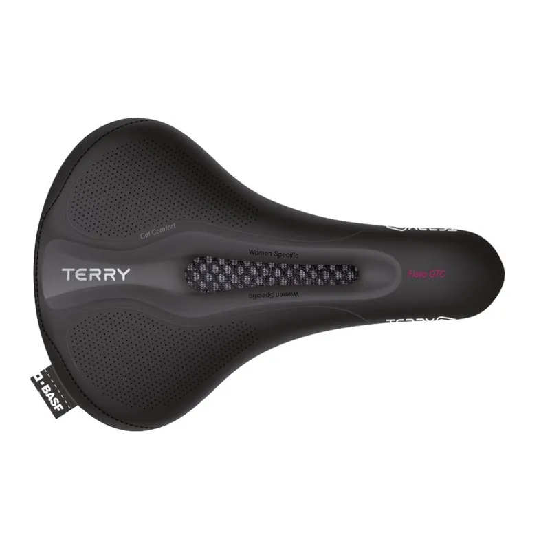 Markenprodukt Terry Fisio GTC Gel Women Touring Sattel - schwarz