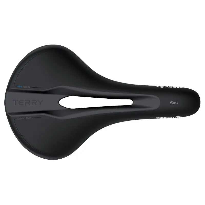 Terry Figura Gel Men Fitness Sattel - schwarz Markenware