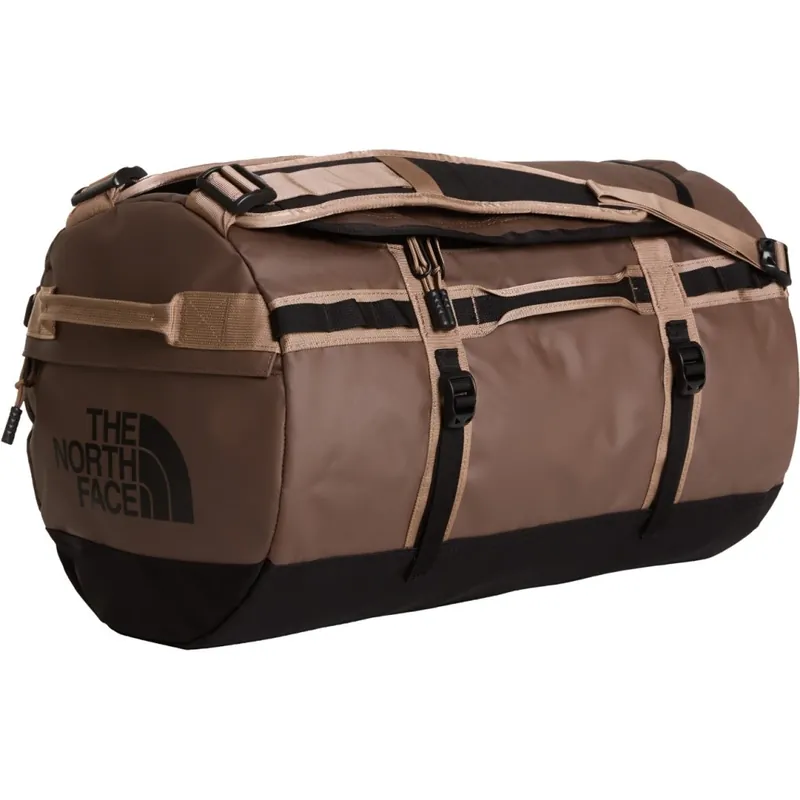 The North Face Base Camp Duffel Reisetasche - S - Smokey Brown/TNF Black/Garnet Markenprodukt