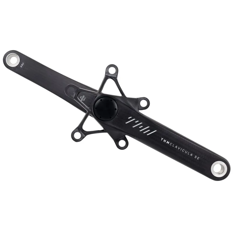 THM Clavicula SE Road Powermeter Carbon Kurbel - 110mm BCD Compact - schwarz matt Markenware