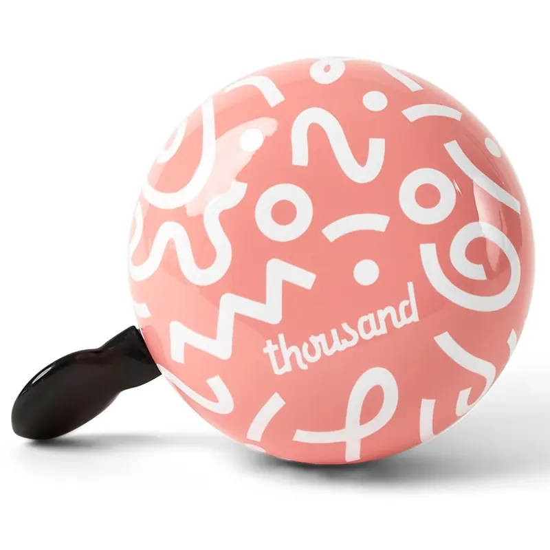 Ausverkauf thousand Fahrradklingel Kinder - Shapes - Pink