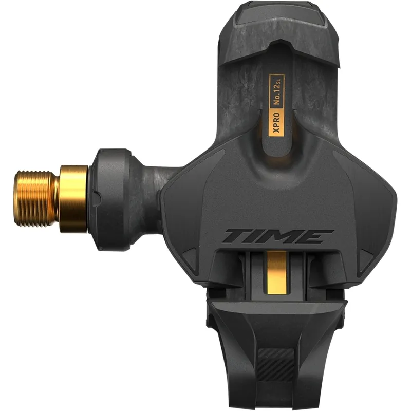 Time XPRO 12 SL Pedal - ICLIC - Q-Factor 57mm - carbon/gold - PD-XPRO-12SL-C1 Preisknaller