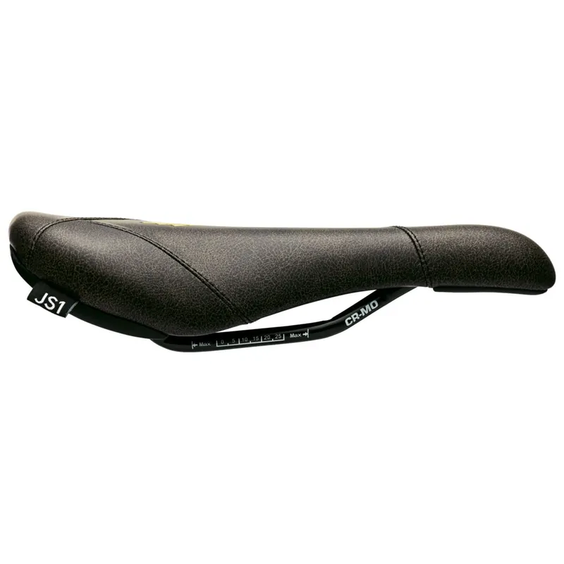 Title JS1 Sattel - schwarz/gold Heißes Angebot