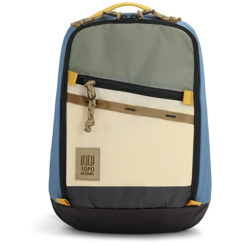 Sichere Zahlung Topo Designs Mountain Umhängetasche - 1.8L - Stone Blue/Bone White