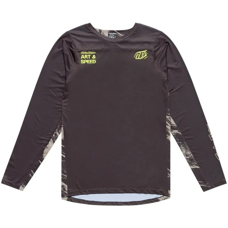 Markenprodukt Troy Lee Designs Skyline Langarmtrikot Herren - Elemental Dark Earth
