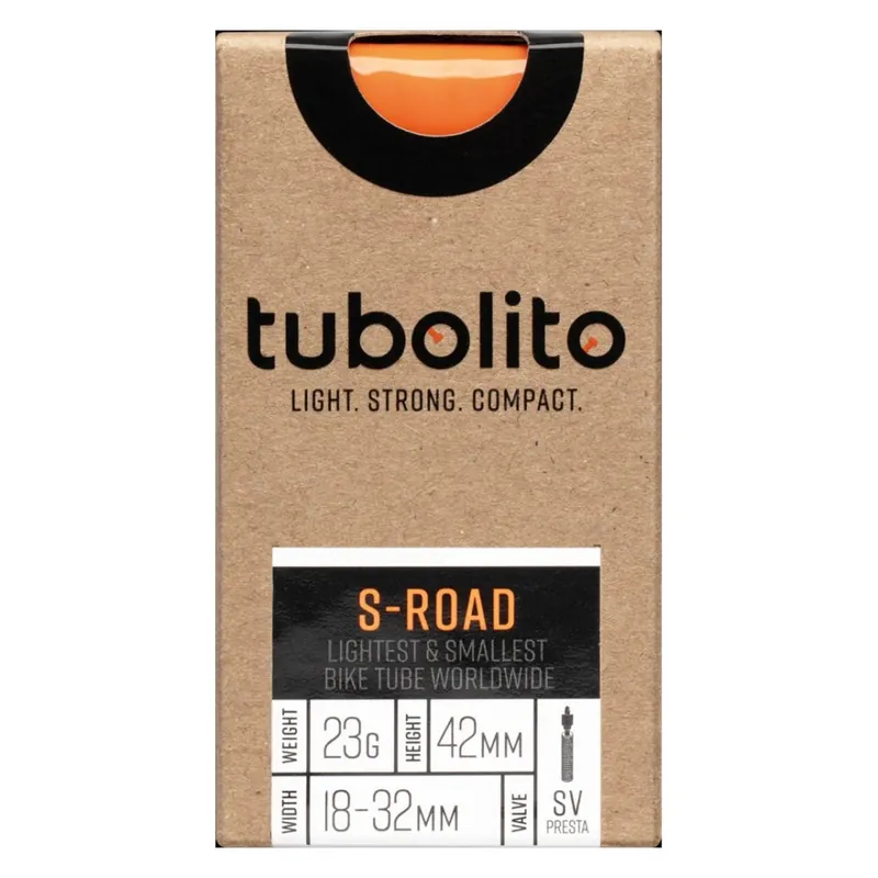 Nur Heute Tubolito TPU Road Schlauch - 28" S-Tubo 18-32mm - orange
