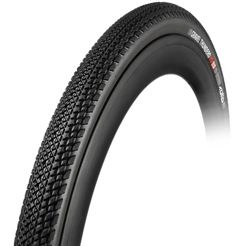 Markenware Tufo Gravel Thundero HD Faltreifen - 44-622 - schwarz