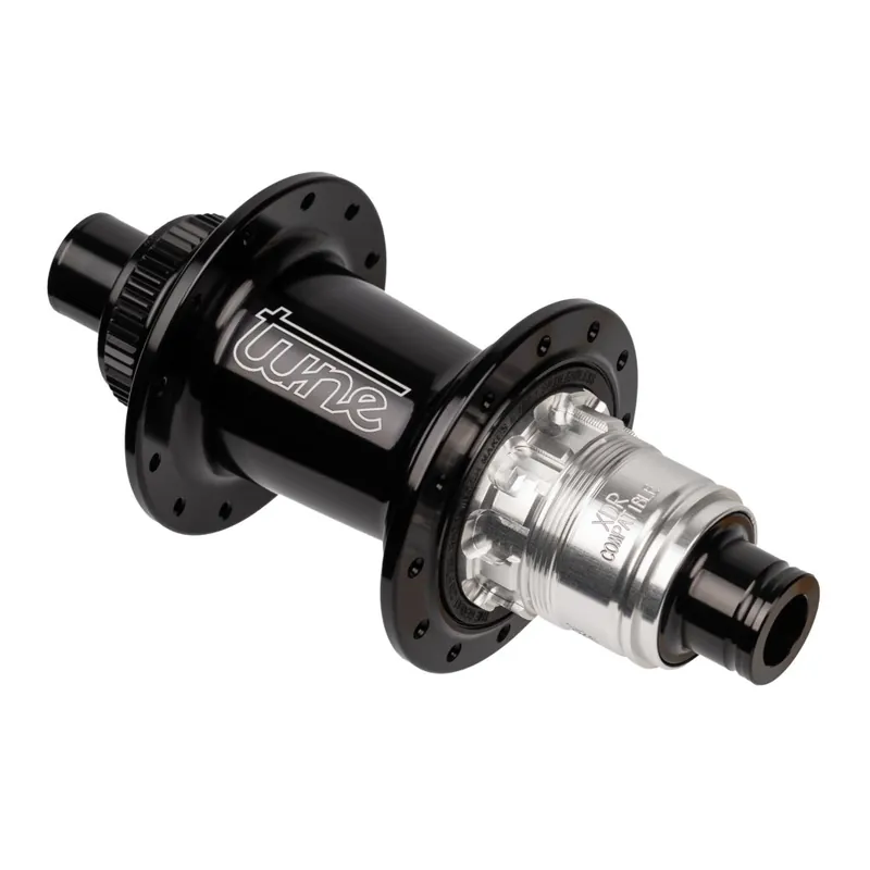 Tune Micro CL Hinterradnabe - Standard Lager Centerlock 12x142mm - 28-Loch - HG 10/11/12 - schwarz Abverkauf