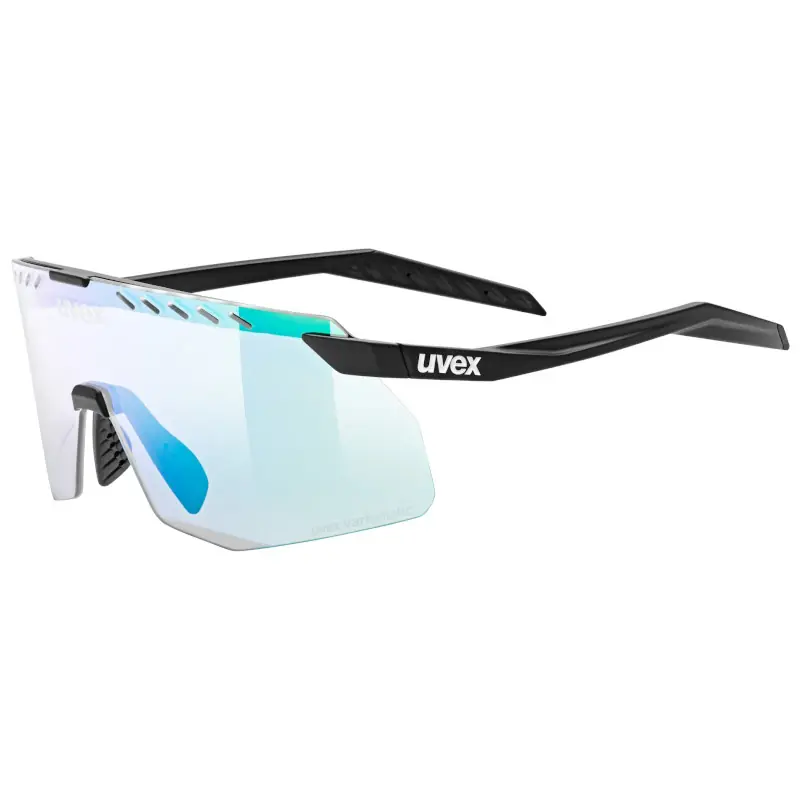 Neuheit Uvex pace stage s V Brille - black matt/mirror green