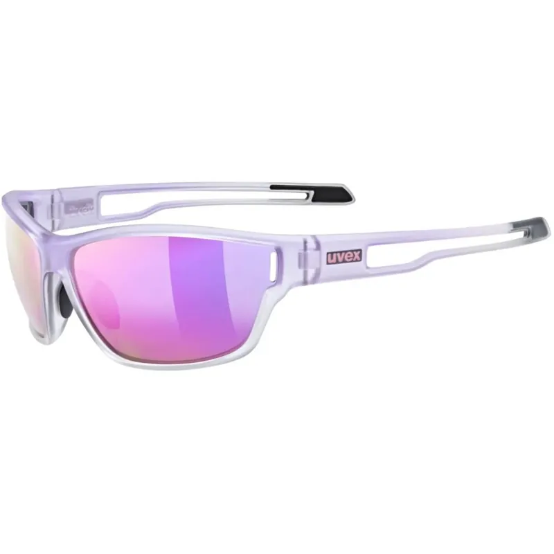 Super-Preis Uvex sportstyle 806 Brille - purple fade/mirror purple