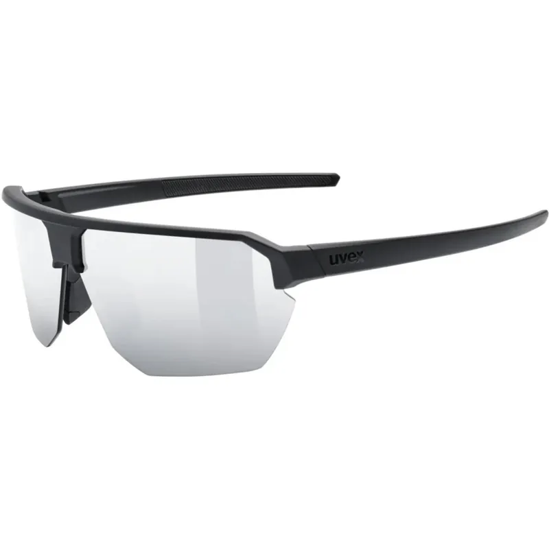 Uvex vectiv set Fahrrad-Brille - black matt/mirror silver Sonderangebot