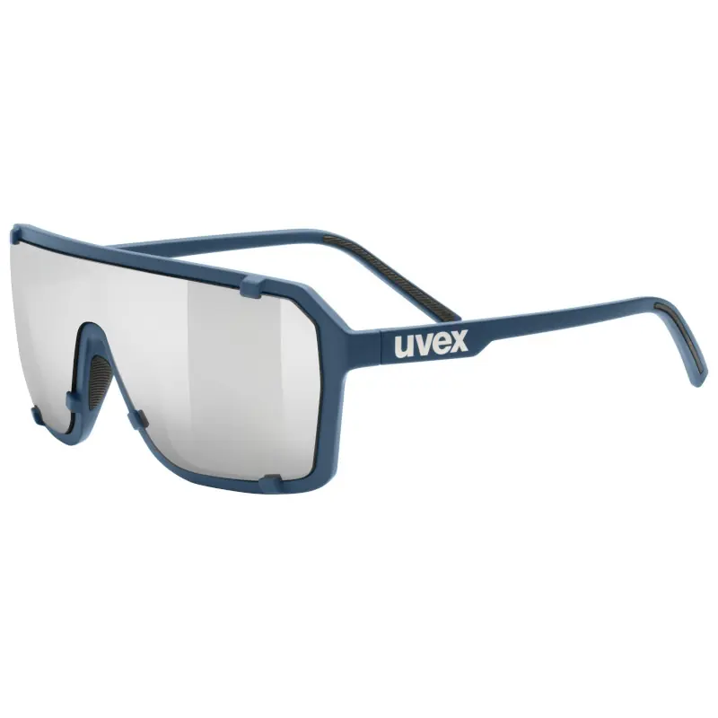 Preiswert Uvex esntl epic Brille - blue matt/mirror silver