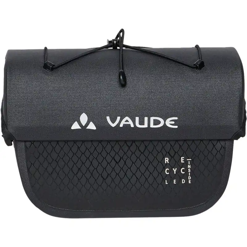 Vaude Aqua Box 4 (rec) Lenkertasche - schwarz Versand Am Gleichen Tag