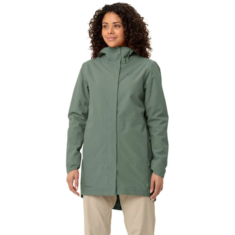 Vaude Cyclist II Wattierter Parka Damen - agave Top-Angebot