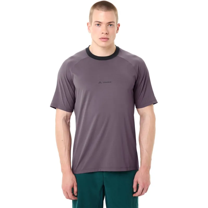 Wochenendangebot Vaude Loamer Kurzarmshirt Herren - purple ash