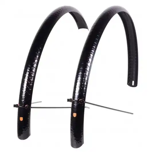 Billig Velo Orange Hammered Fenders Schutzblech Set - 28" 45mm - Noir