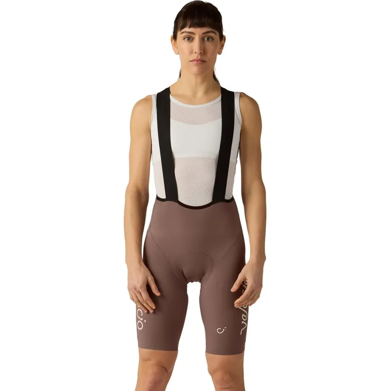 Velocio Concept Trägershorts Damen - Plum Truffle Neu