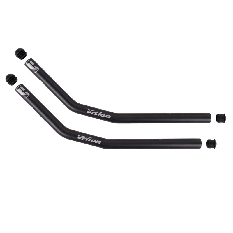 Vision Trimax Carbon Extensions für Clip-On Lenkeraufsätze - Reversible - J-Bend Rabatt