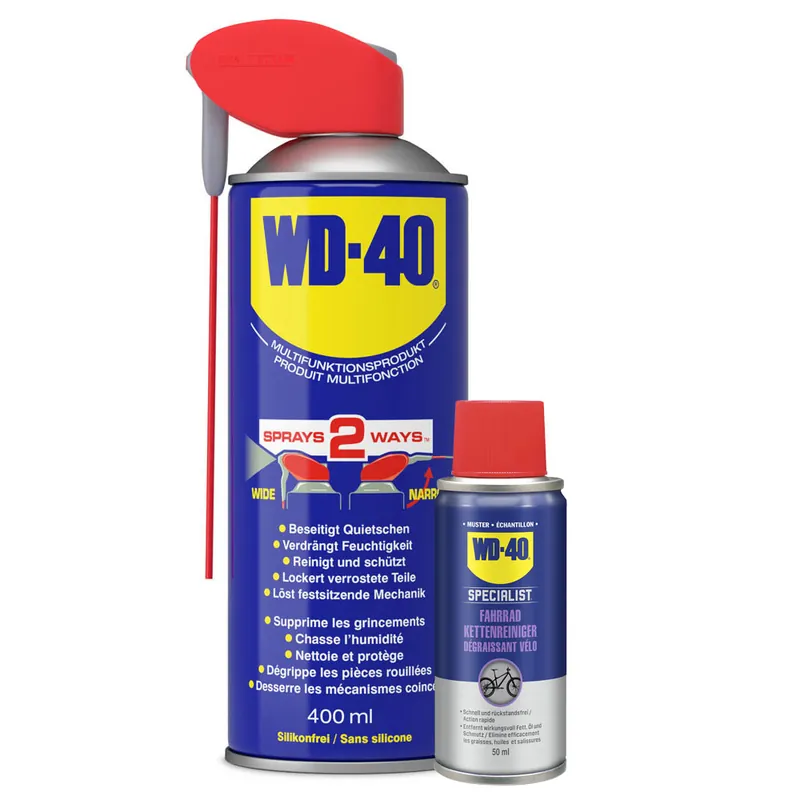 WD-40 Smart Straw Multifunktionsprodukt 400ml + Kettenreiniger Specialist 50ml Top-Preis