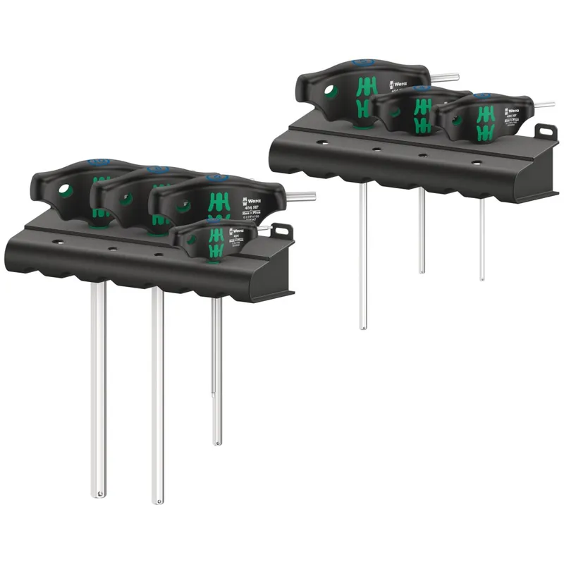 Bestpreis Wera 454/7 HF Set 1 - Quergriff-Schraubendreher-Set - Hex Plus - 7 Teile