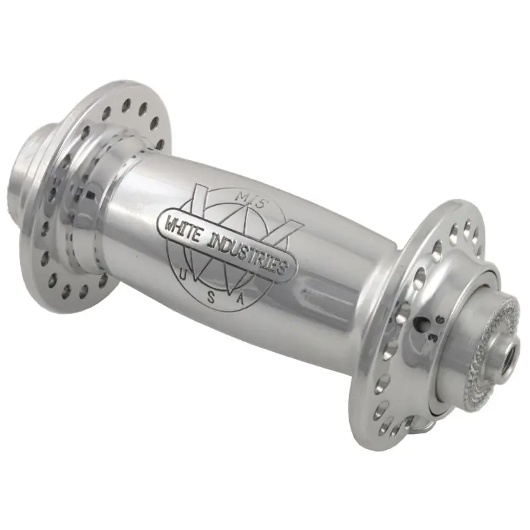 Markenware White Industries MI5 Vorderradnabe - QR 9x100mm - silber poliert
