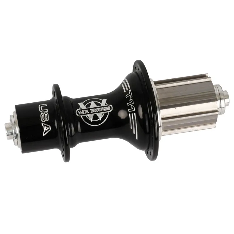 White Industries T11 Hinterradnabe QR 10x130mm Campagnolo Freehub - schwarz Top-Seller
