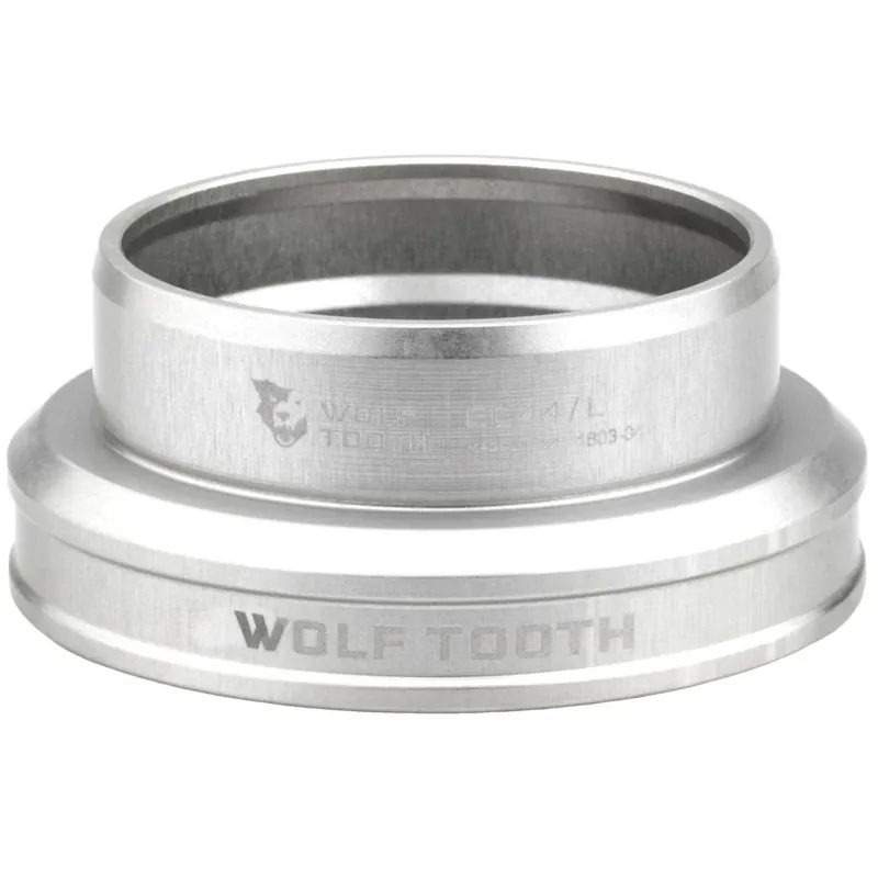Wolf Tooth Performance Steuersatz - Unterteil 1.5" EC44/40 - raw silver Preisreduziert