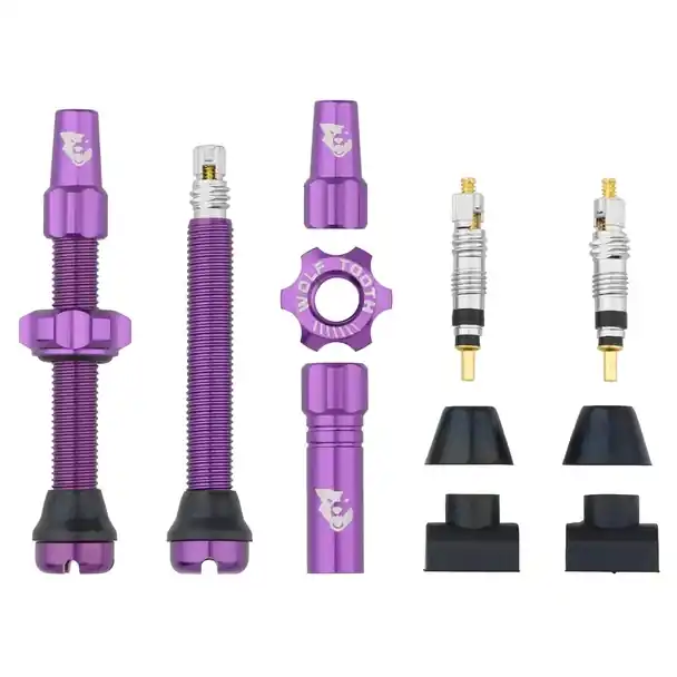 Wolf Tooth Tubeless Ventil Kit - 44mm - lila Günstig