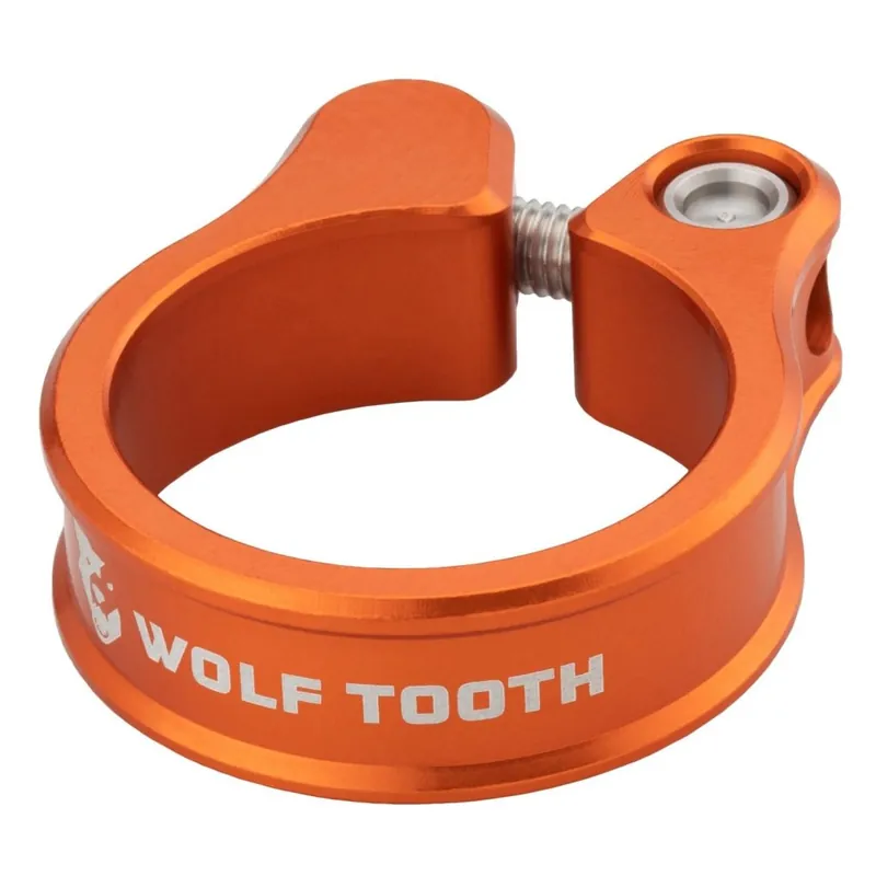 Garantierte Lieferung Wolf Tooth Sattelklemme - 38.6mm - orange