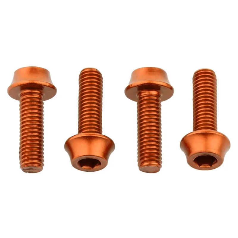 Wolf Tooth Flaschenhalterschrauben - M5x15mm - orange Online Kaufen