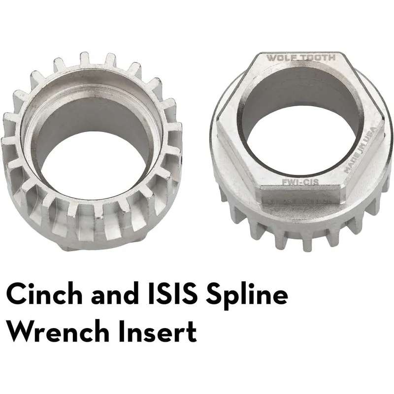 Wolf Tooth Ultralight ISIS Lagerschalen & Race Face Cinch Einsatz FWI-CIS Billig