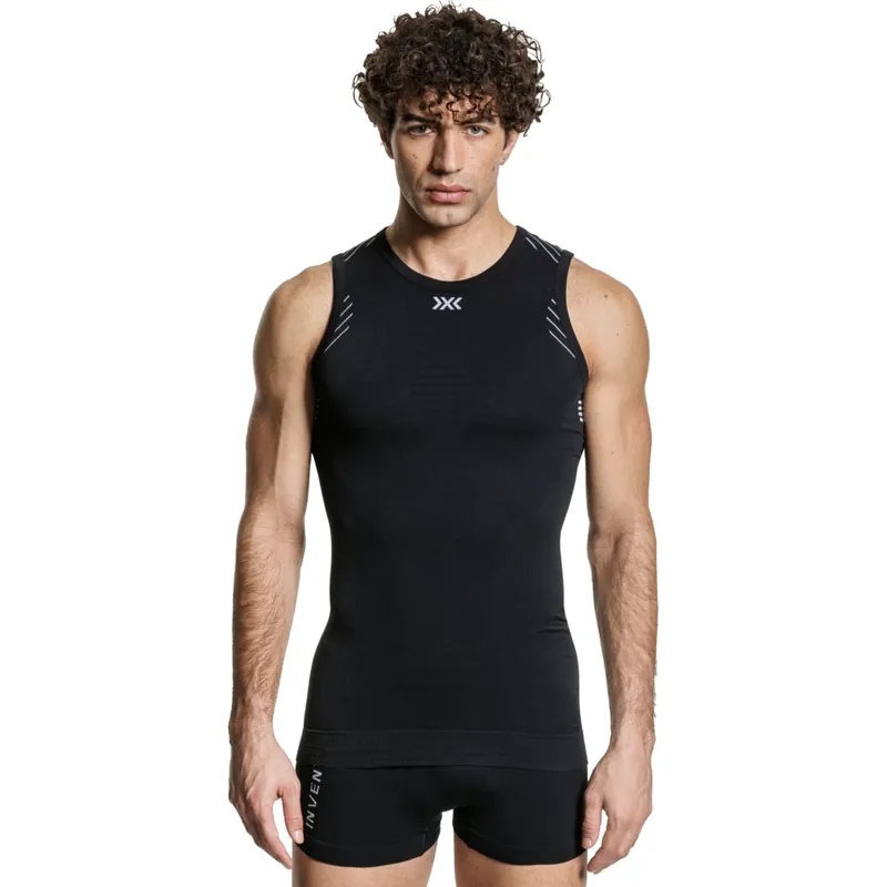 Preis Gesenkt X-Bionic Invent 4.0 LT Singlet Unterhemd Herren - opal black/arctic white