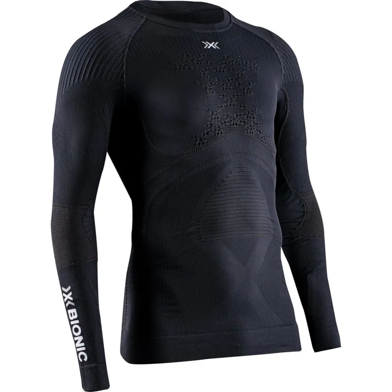 X-Bionic Energy Accumulator 4.0 Langarmunterhemd Herren - opal black/arctic white Markenware