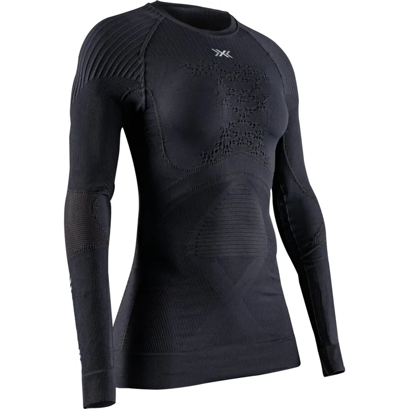 X-Bionic Energy Accumulator 4.0 Langarmunterhemd Damen - opal black/arctic white Markenprodukt