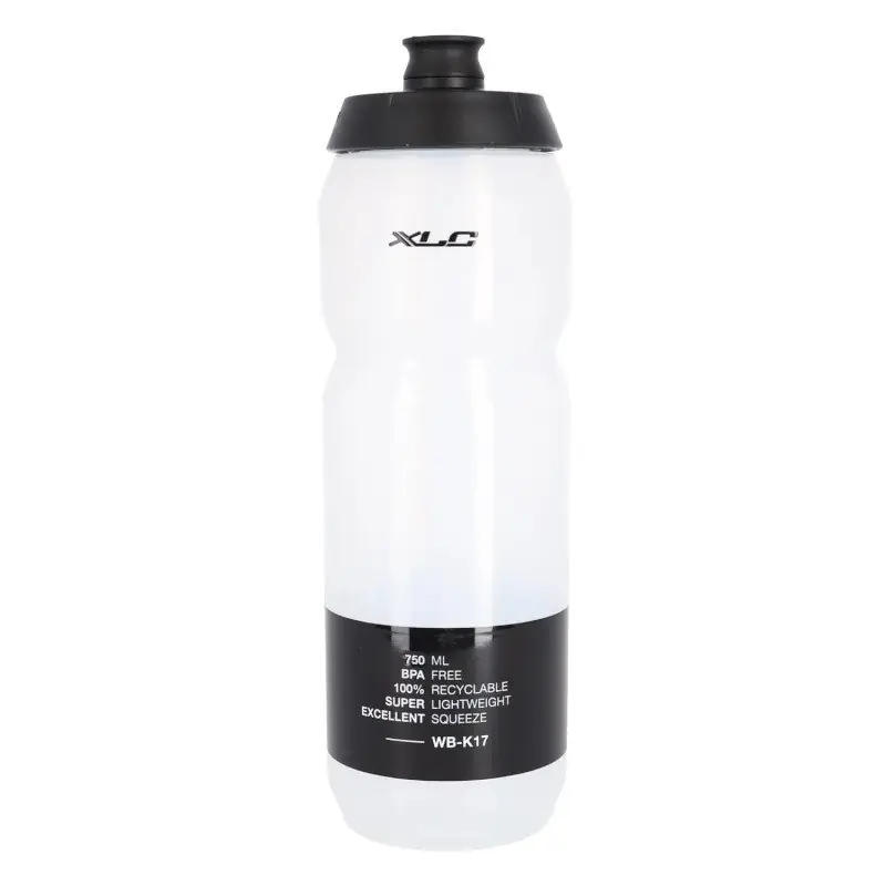 XLC Trinkflasche WB-K17 - 750 ml - transparent Neue Kollektion