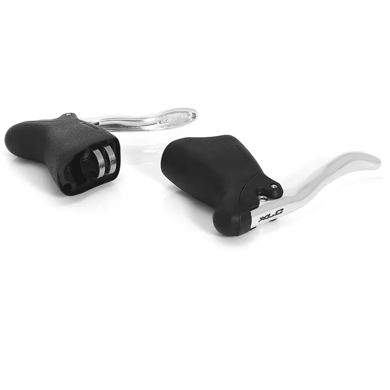 XLC BL-R01 Bremshebel-Set - schwarz/silber Begrenztes Angebot