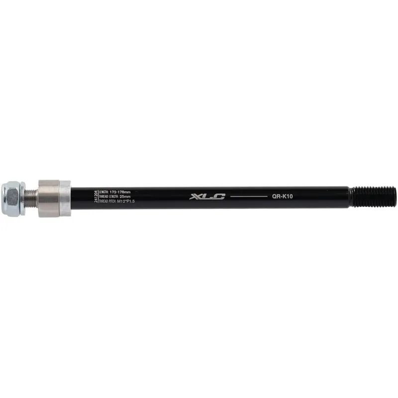 XLC QR-K10 Steckachse - M12x1,5 Shimano 172-178mm - 142/148mm Must-Have