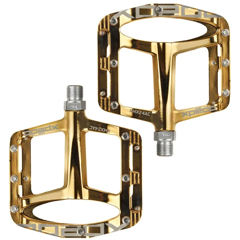 Xpedo Spry+ Flat Pedal - gold slick Knallerangebot