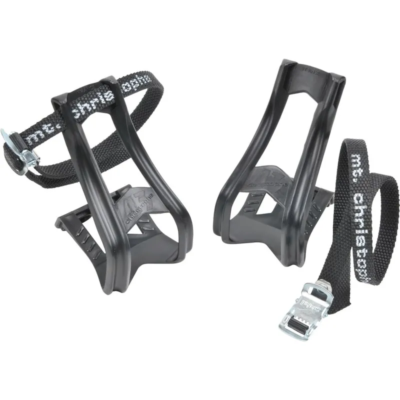 Zéfal Christophe Toe-Straps 515XL Pedalriemen + Toe-Clips 43 Pedalhaken Set Saisonangebot
